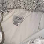 NWOT Helsi Leslie Strapless Sequin Column White Midi Dress sz L Size L Photo 3