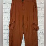 Good Luck Gem  Linen Blend Cargo Pants, Large Photo 0