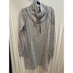 Kuhl  Women's Dress Cowl‎ Neck Heather Gray Long Sleeve Pockets Casual Athleisure Photo 2