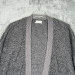 Urban Outfitters Sweater Womens Medium Gray Textured Cardigan Oversized Neutral Photo 3