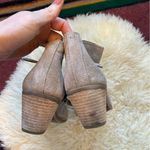 Frye Judith double zip ankle boots taupe suede booties light brown Photo 4