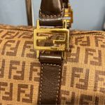 Fendi Brown Monogram Boston Bag Photo 15