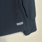 Landau Forward Women’s 3 pocket zip front Scrub Jacket Black Size Large Photo 2