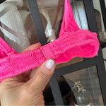 Triangl Maia Mysa hot pink bikini top scoop crinkle XS swimwear swimsuit neon Photo 8