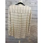 St. Tropez  Linen Blouse Size Large Photo 4