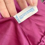 JC Penny Vintage Purple Berry Coquette Whimsygoth Satin Ruffle Frilly Wrap Cardigan S Photo 7