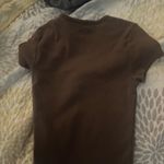 Urban Outfitters  Baby Tee Graphic Brown Photo 3