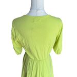 Lovers + Friends - NWT Tirzah Lime Green Cut Out Mini Dress Sz M Photo 6