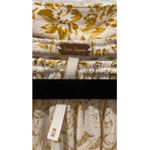 Free People  Mustard Floral Print Baby Doll Blouse Photo 1