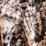 MISA Los Angeles Top Kesara Blouse in Snake Pink & Black Peplum Sz XS NWT Photo 8