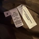 Loft Gray Wool Blazer Sz 12 Faux Fur Collar Tailored Jacket Photo 5