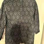 Dialogue New Black Brocade Blazer Photo 1