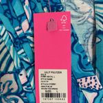 Lilly Pulitzer GOLDA TOP AMALFI BLUE SOUND THE SIRENS Photo 7