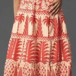 Anthropologie x Farm Rio Tiered Paradise Midi Skirt, Size XS Photo 1