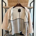 Jack by BB Dakota Jack Open Front Sherpa Cardigan Sweater Knit w/Pockets, S Photo 5