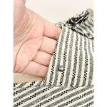 Vera Wang Simply  Wedges Size 9.5 Black White Textile Upper Open Toe Sandals Photo 6