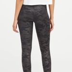 Spanx - Faux Leather Camo Leggings Matte Black Photo 1