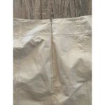 Anne Klein II Women's Cream Back Zip Mini Skirt Size 10 Photo 4