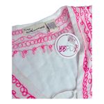 Vintage Havana WHITE AND NEON PINK EMBROIDERED GYPSY
TUNIC TOP size M Photo 8