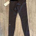 Lululemon NWT  Wunder Under Pants Giant Herringbone Grey Heathered  SZ 8 Photo 2