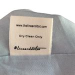 Line and Dot Long Sleeve Floral Cold Shoulder Blue Women's Size Medium Photo 8