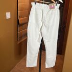 Vanilla Star Jeans Vanilla Star White Super High Rise Tapered Leg Mom Jean Size 5 Photo 5