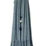 MISA Los Angeles  Tassel Blue Maxi Tassle Small Sundress Spring‎ Photo 6