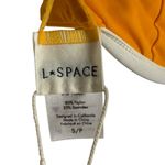 l*space L* Nico Mango Orange V-Wire Bikini Swimsuit Top Size Small Photo 7