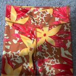 Nike  Dri-FIT One Training Monarch White Floral Leggings MEDIUM Photo 3