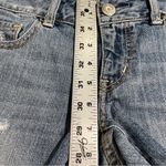 American Eagle  Outfitters Women’s Cut Off Jean Short Size 4 Distressed Denim Y2K Photo 7