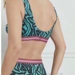 Anthropologie Waverly V Neck Bralette Dark Turquoise Size Small Photo 1
