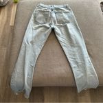 AGOLDE  Lana Faded Blue Denim Jeans 26 Butt Rip Photo 6