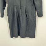 Talbots black 3/4 sleeve pullover hidden back zip dress w/ pockets size 10 Photo 1