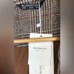 BloomChic UK Classic Checkered Blazer 12 Brown Photo 3