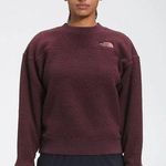 The North Face  Sherpa Maroon Purple Pullover Fleece Sweater XS Photo 0