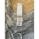 India Boutique Short Sleeve Tie Dye Umbrella Dress Gray Size M Photo 2