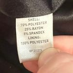 Frenchi Collared Buttoned Mid Length Coat‎ Womens Medium Black Photo 7