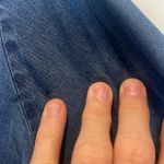 LC Lauren Conrad Indigo cuffed Short Sleeve Top size large. Photo 4