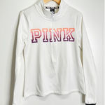 PINK - Victoria's Secret PINK Sweater Ultimate Quarter Zip Up Womens Athletic Jacket Size Large Photo 0