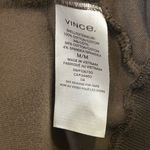 Vince  Velour Crewneck Pullover Sweatshirt in Chocolate Brown Size Medium Photo 4