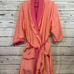 Victoria's Secret Women's  Robe One Size Peach and Pink Photo 0