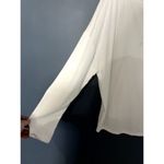 ALLSAINTS Rita X Small White Top Oversized Lagenlook Layering Womens Photo 3