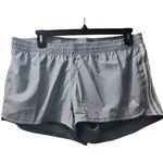 Adidas  Women's Size XL Aeroready Short Light Blue‎ Athletic Photo 0