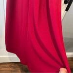 Lulu’s low back dress M elegant classy maxi cocktail red wine 3/4 sleeve lined Size M Photo 8