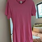 SUB_URBAN RIOT Suburban Riot (I think) pink mini dress Photo 0