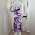Jardin Vue Floral Strapless Maxi Dress Size Small. B21 Purple Photo 8