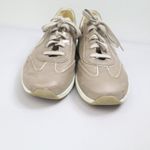 Mephisto Yael Runoff Womens Sz 9.5 Silver Metallic Leather Casual Shoes Sneakers Photo 4