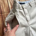 Tommy Hilfiger Womens Straight Leg Beige Chino Flat Front Pants Size 34/30 Photo 5