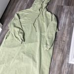 Nap loungewear full length hoodie small Green Photo 6