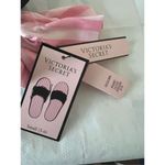 Victoria's Secret  Signature Satin Striped Slippers In-A-Bag - SIZE S Photo 4